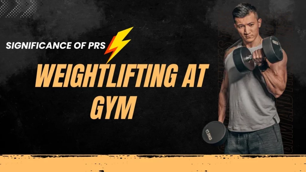 What is the significance of PRs in weightlifting competitions?