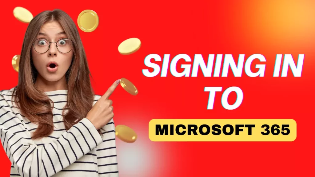 Signing in to Microsoft 365